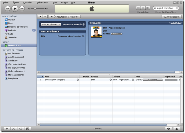 Podcast Argent comptant