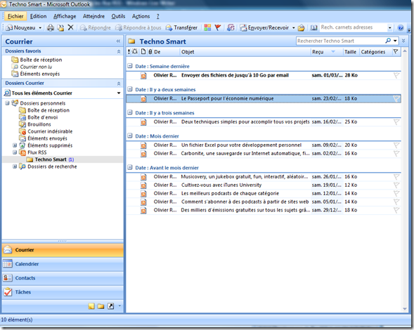 Articles de Techno Smart en RSS
