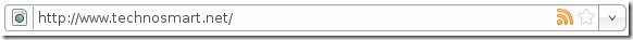 Barre d'adresse intelligente de Firefox